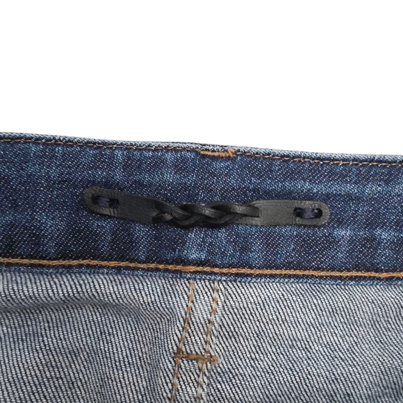 Lacoste Mid Rise Skinny Dark Denim Jeans Sz 27 - Picture 10 of 16